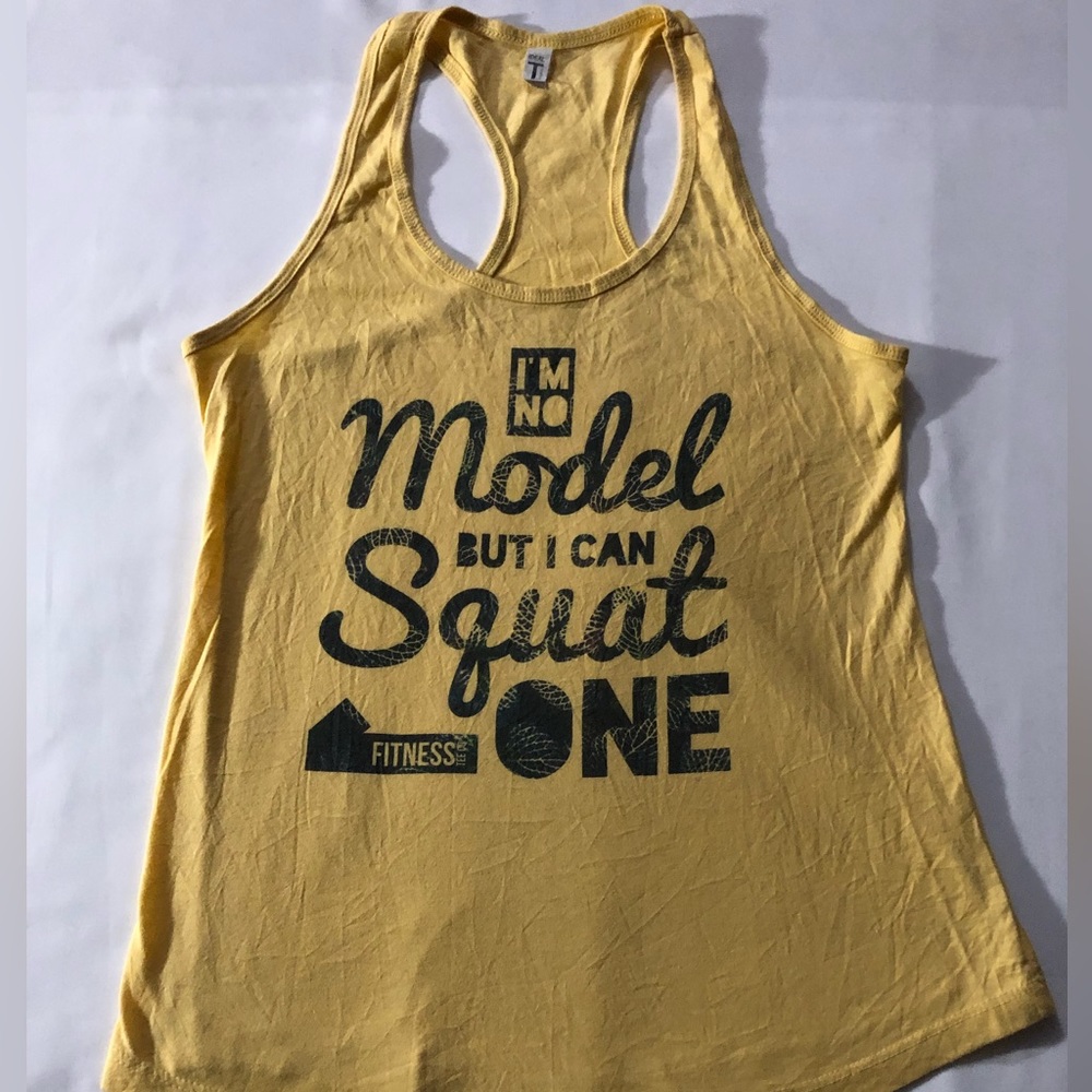 Women Ideal Size L Yellow Color Sleeveless Top - 0598